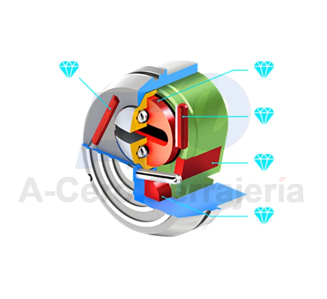 Escudo BKD280 DIAMOND manganeso